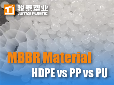 Vergelijking van MBBR-mediamateriaal: HDPE versus PP versus PU|JUNTAI